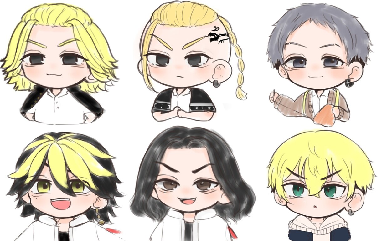 デフォルメイラスト描きます アイコン、記念日イラスト等のイラスト描きます。 イメージ2