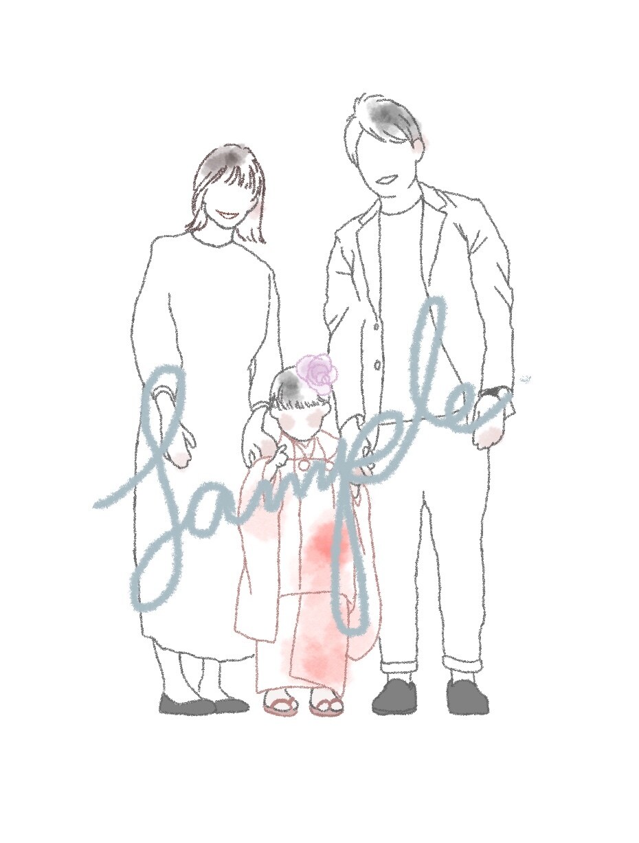 SNSアイコン 描きます シンプル 希望の差し色でお作りします イメージ2