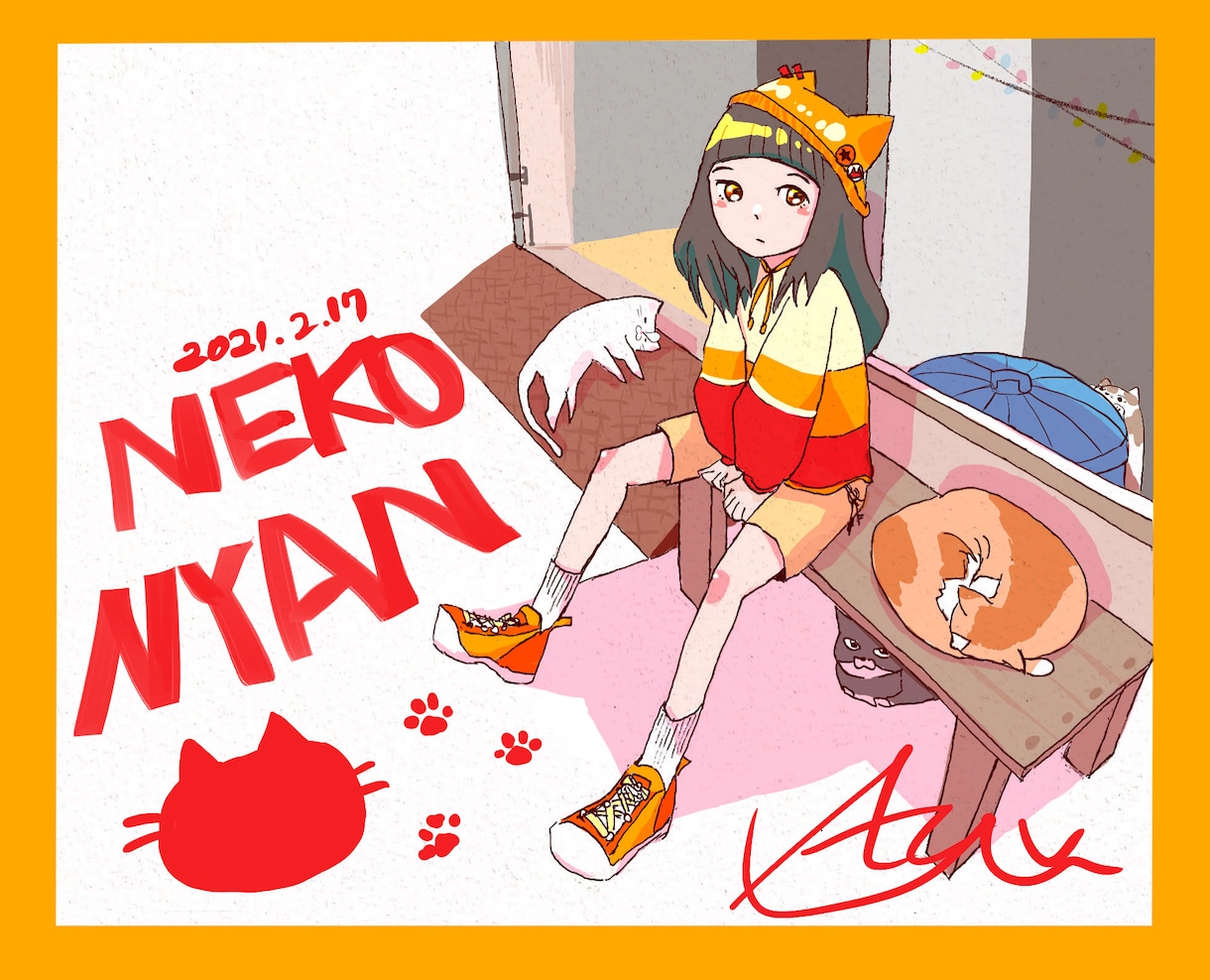 かわいいイラスト作成します ゆるふわで優しい世界観をあなたにお届け♪ イメージ4