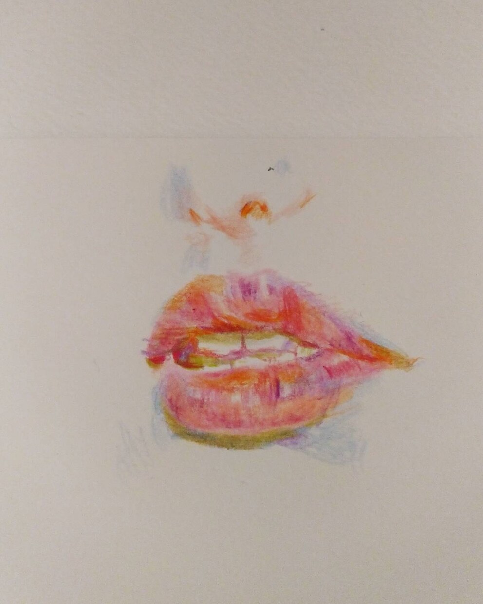 写真から鮮やかな手描き似顔絵［水彩色鉛筆]描きます 思い出作り、プレゼントに写真から特別な時間を色で演出します。 イメージ9