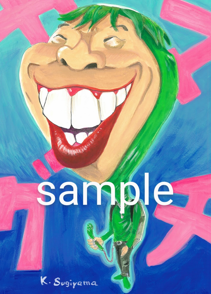 ＴＶチャンピオン優勝者が手描きの似顔絵描きます 可愛くて面白いデフォルメ似顔絵 ♪ この世に１枚の作品です！ イメージ10