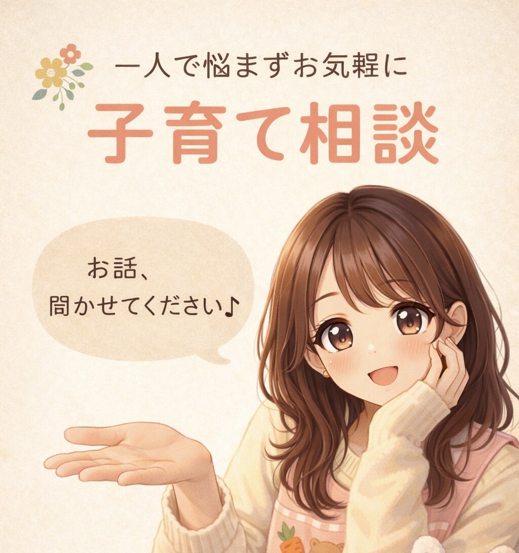 現役保育士が子育ての悩みをチャットで聞きます 些細なことでも構いません！愚痴もOK！ イメージ1