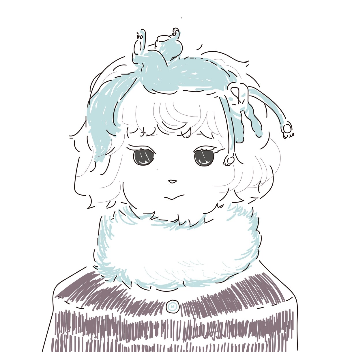 世界で1匹あなただけのゆる可愛いモンスター描きます ファンタジー世界の相棒のような心温まるイラストに仕上げます。 イメージ1