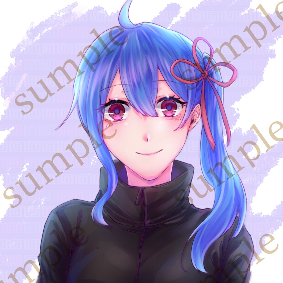 オリジナルSNSアイコン等お描きします アニメキャラとのペアアイコン、フラワースタンドも承ります！ イメージ8