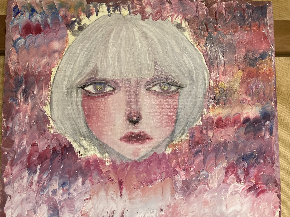 飾りやすいミニキャンパスに可愛い絵を描きます お手軽にアートを生活の中に取り入れましょう！ イメージ5