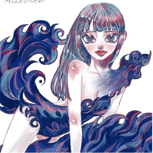 ガーリーでy2k風な可愛いイラスト描きます 商用利用可能な人物イラスト描きます イメージ2