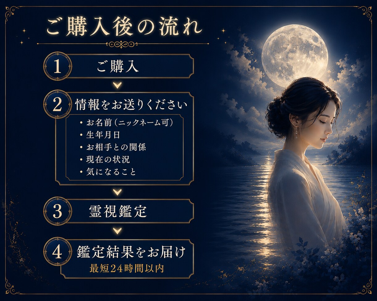 彼の気持ちを霊視｜復縁・片思いの不安を読み解きます 霧の中にいる恋愛に、答えを降ろします イメージ4
