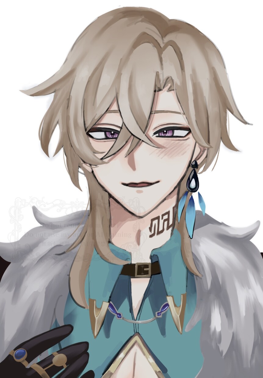 アイコンや胸上イラストを描きます 胸上のキャライラストを描きます。版権キャラはお受けできません イメージ1