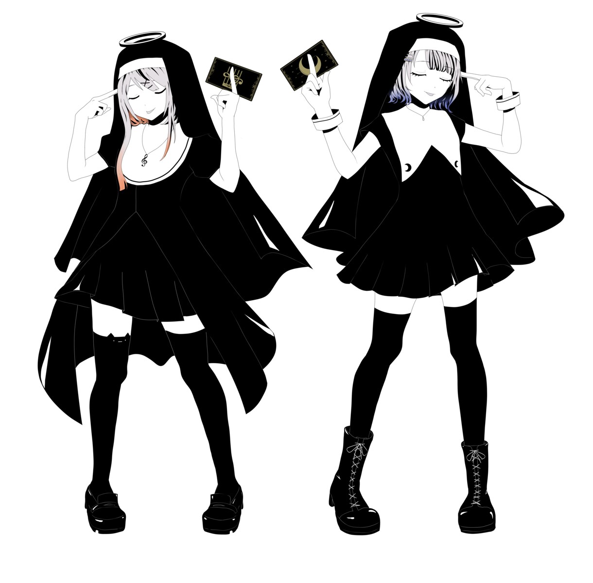 オリキャラの本家風イラストお描きします 歌ってみたのMV投稿時に本家風1枚絵イラストがほしいとき！ イメージ7