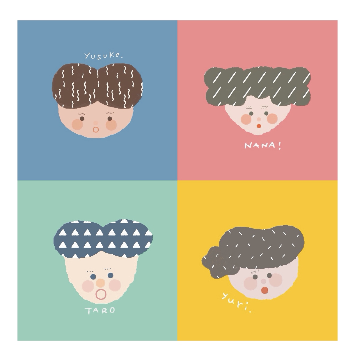 new！◌シンプルで使いやすいアイコン絵◌描きます 素朴なテイスト᯽７月までのキャンペーン価格᯽お試しに、どうぞ イメージ1