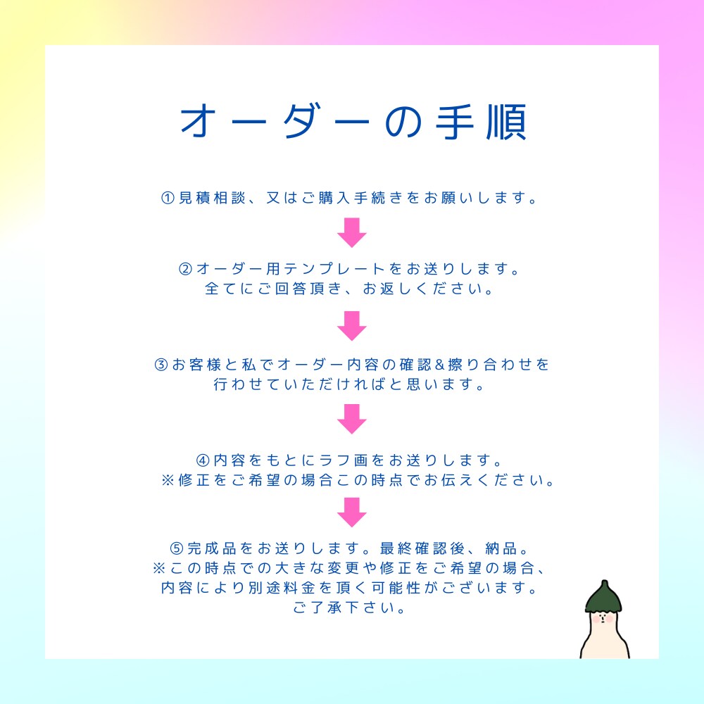 シンプルだけど世界観が伝わるアイコン描きます SNSで活用しやすい！表情違いなどもご相談ください。 イメージ5