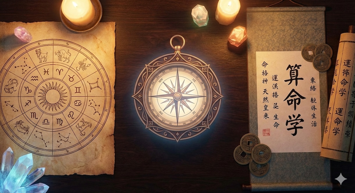 東洋×西洋算命学と星読みであなたを完全解剖します ​算命学と星読みで導く人生の羅針盤。今だけの実績作り価格です イメージ1