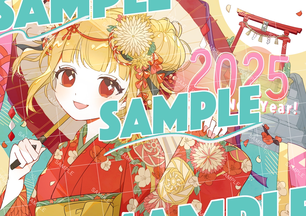 商用利用可☆納期早◎ポップで可愛いイラスト描きます SNS・動画用サムネ・ネットプリント等に◇幅広く対応します◇ イメージ2