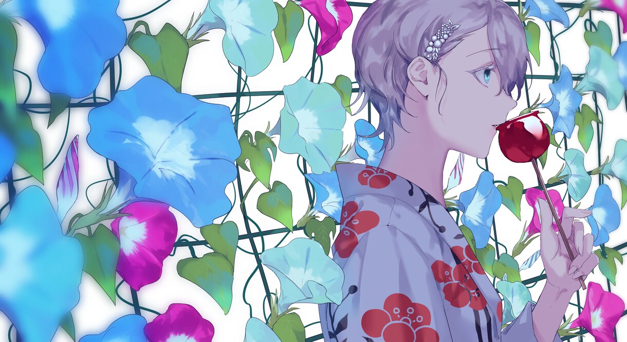 専門学生がサムネイル/立ち絵などイラストを描きます SNSや動画のお顔！丁寧に描かせて頂きます イメージ4