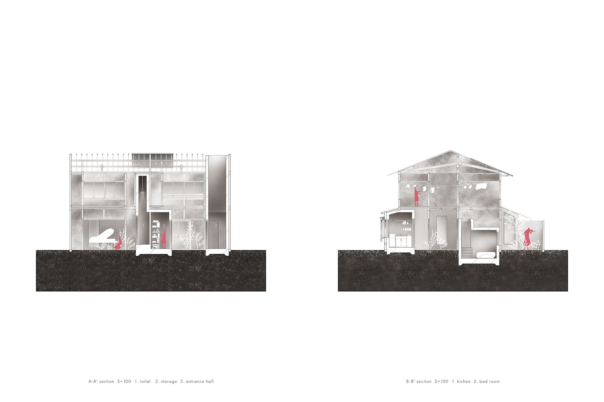 建築の平面図、断面図を書きます ベクターワークス、Archicad、Autocad イメージ5