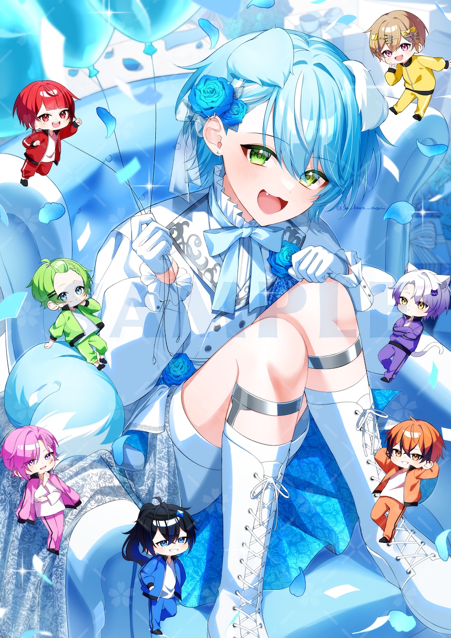 立ち絵や一枚絵などご要望のイラストをお描きします MVイラスト/サムネイルイラスト/グッズイラスト　etc イメージ2
