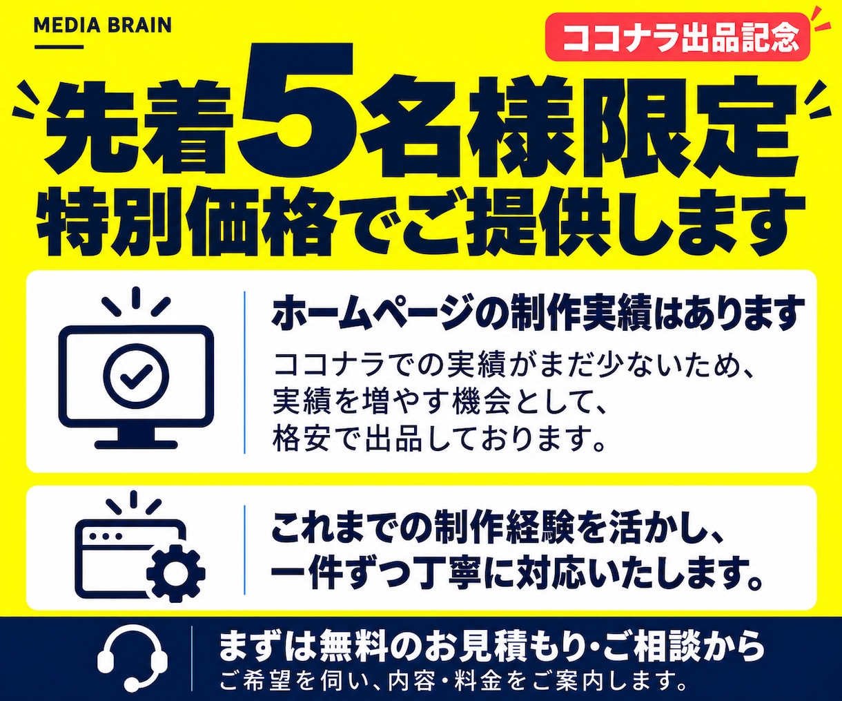 初めてでも安心！WordPressでHPを作ります 必要なページだけ頼める、お財布にやさしいホームページ制作 イメージ4