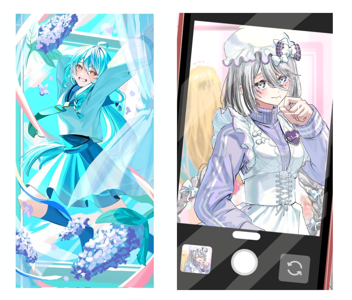 眼力の強いキラキラしたイラスト描きます MVイラスト、ヘッダーイラストなどお受けしております イメージ3