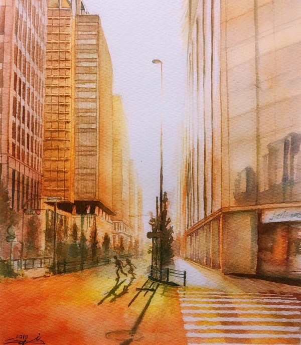水彩画でイラストを描きます 忘れられない風景、大切な人へのプレゼントに水彩画を。 イメージ2