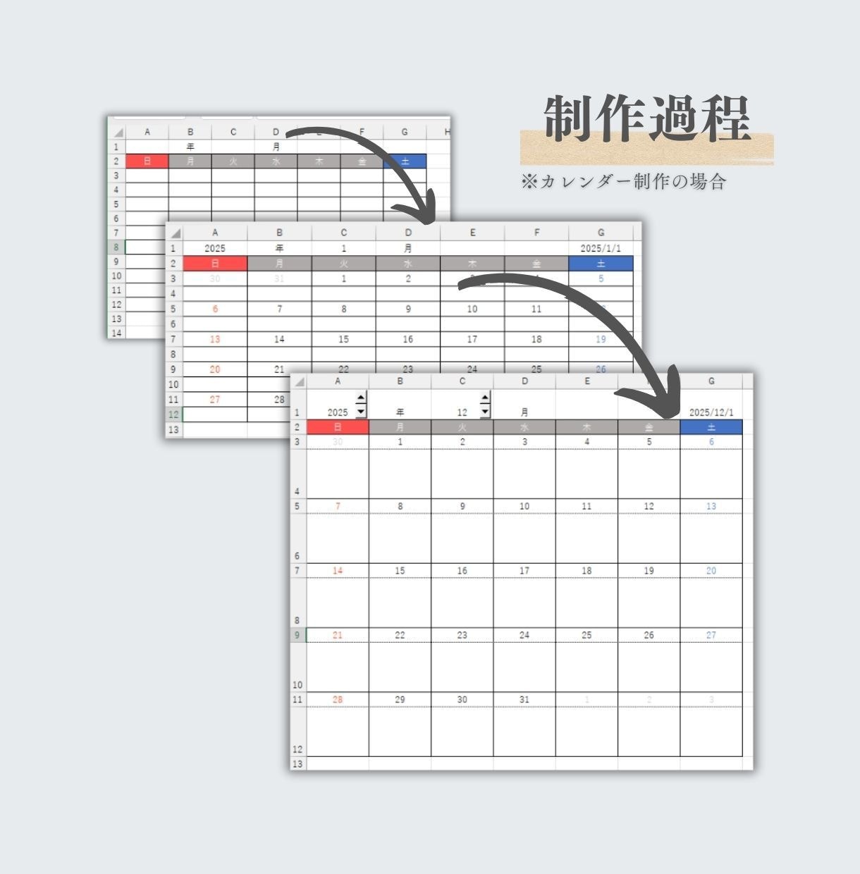 時間を節約！Excelでフォーマット作成します お手頃価格で関数が苦手な人でも簡単に使える(^^♪ イメージ4