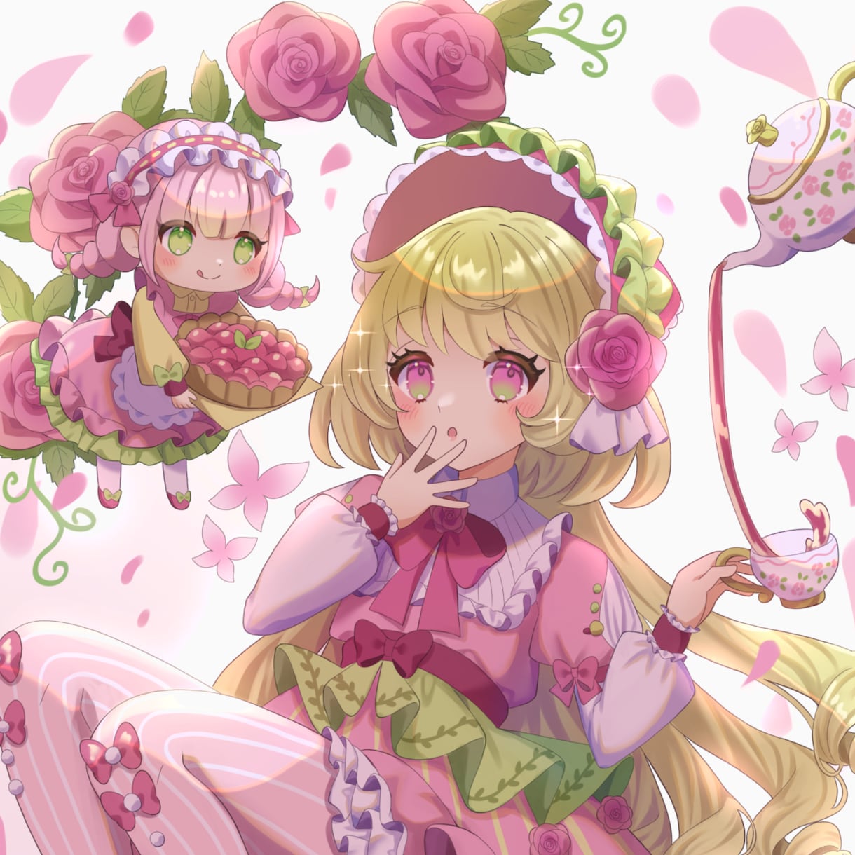 可愛い魅力的な一枚絵イラスト描きます どんな場面でも使える可愛い一枚絵です イメージ1