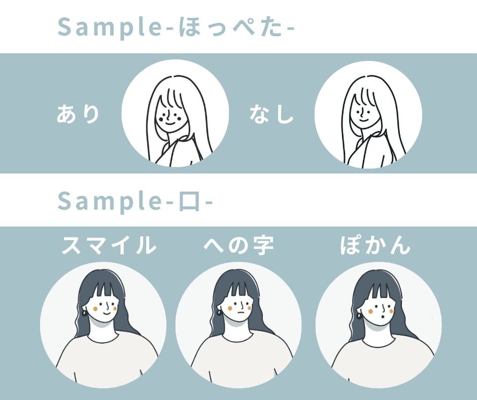 修正無料★2色でシンプルかわいい似顔絵描きます 修正は無制限！丁寧に、納得いくまでお付き合いします！ イメージ6