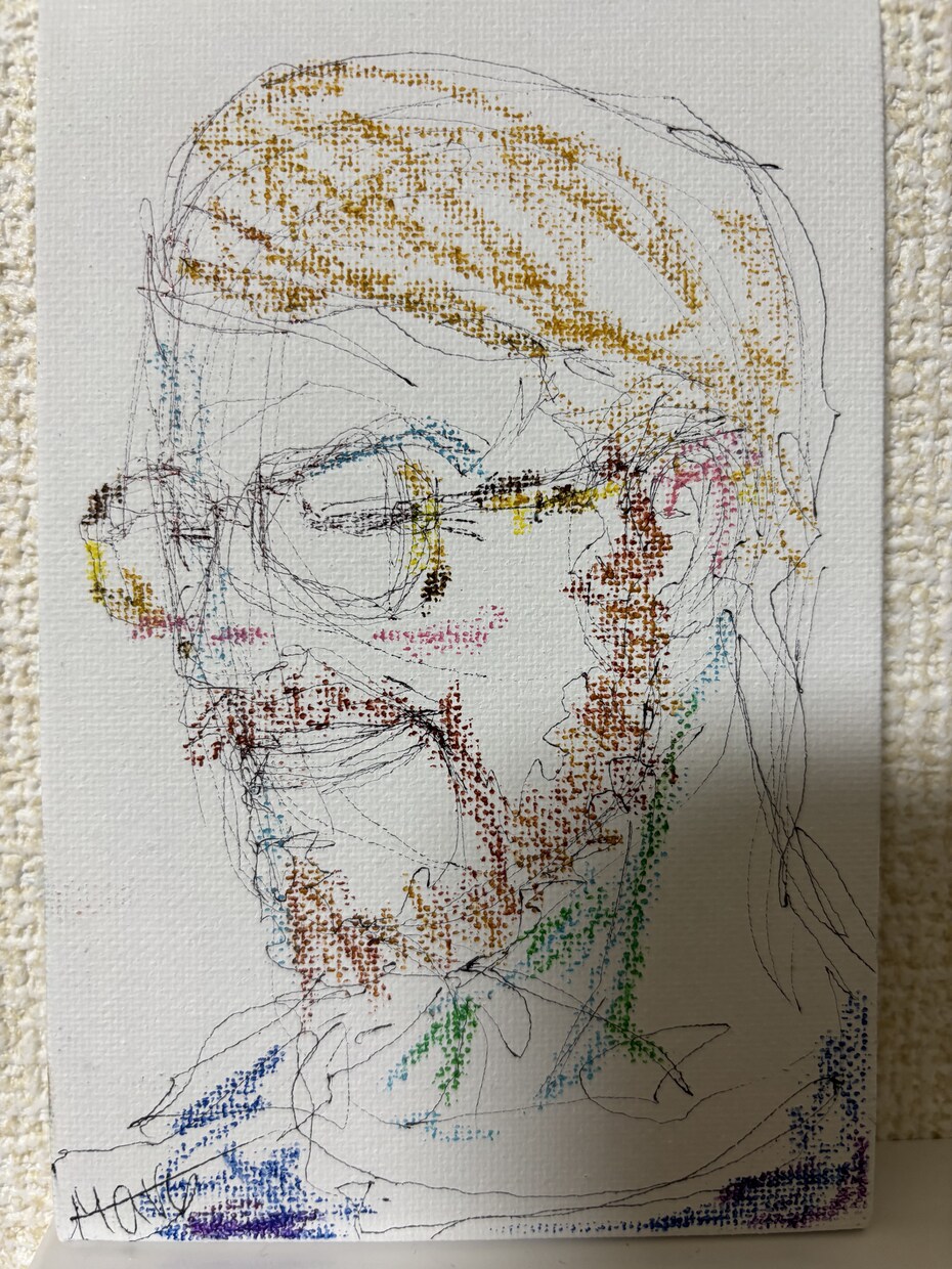 一発描きの一点物似顔絵を描きます 飾れる。残せる。写真では写らない“空気”まで描きます。 イメージ2