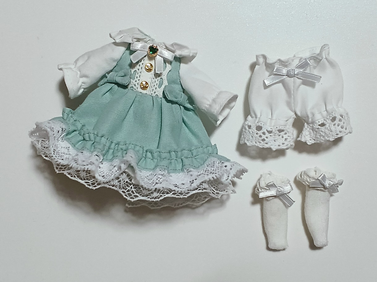 10cmセリアドール専用のロリータお洋服作ります あなたの子だけのオーダーメイドロリータファッションを作ります イメージ1