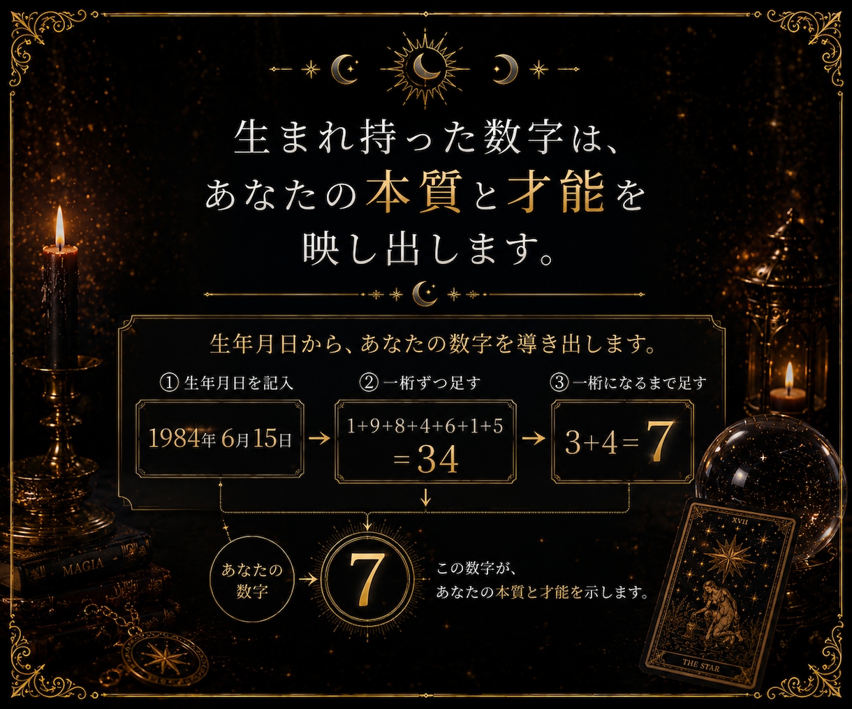 複数の悩みを整理しこれからの方向性を読み解きます ―仕事・恋愛・人間関係など、重なった悩みをまとめて深く鑑定― イメージ5