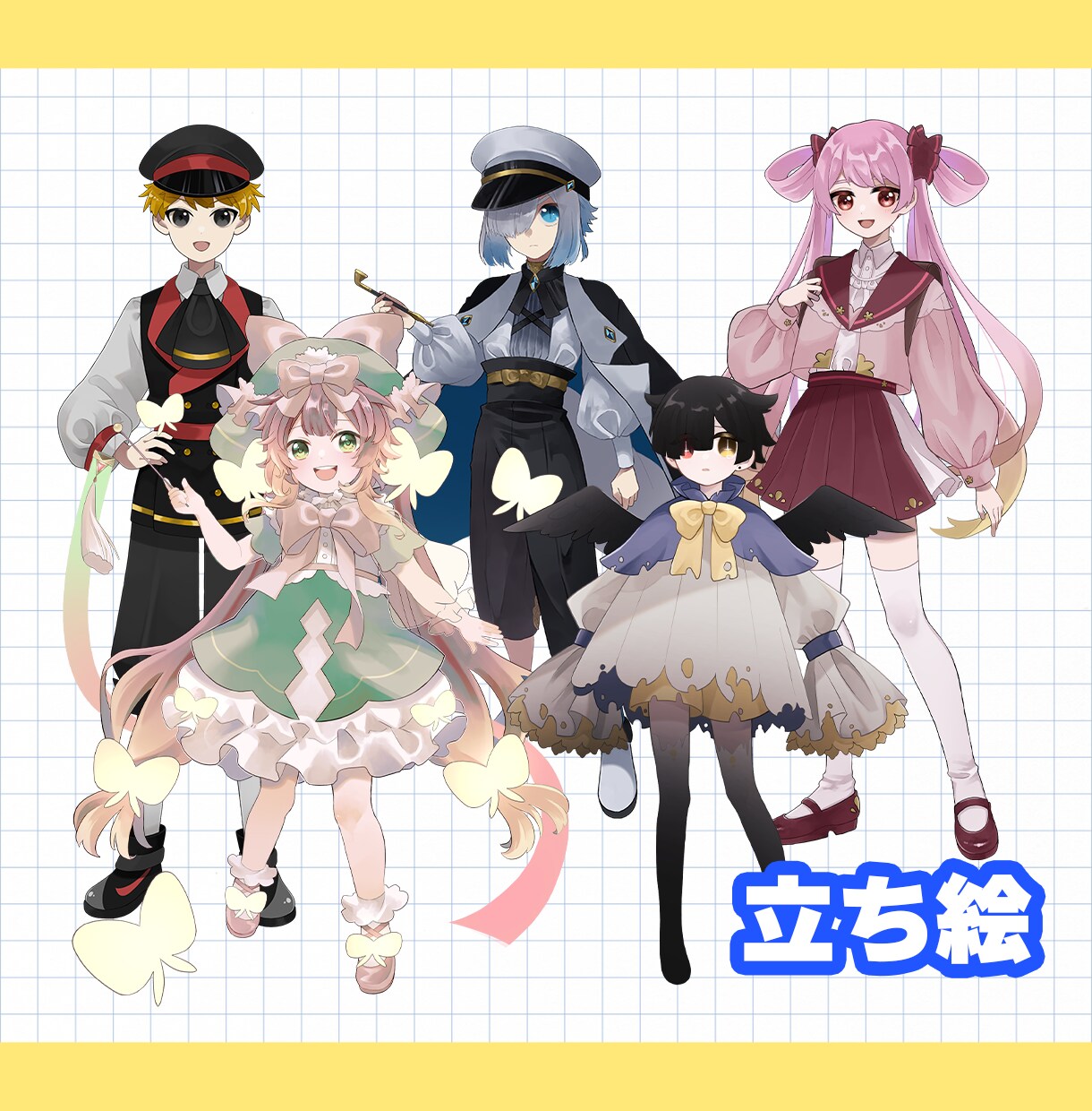 短納期でキラキラ可愛いイラスト作成します 固定価格にてイラスト全般作成いたします！お任せもOK！ イメージ2
