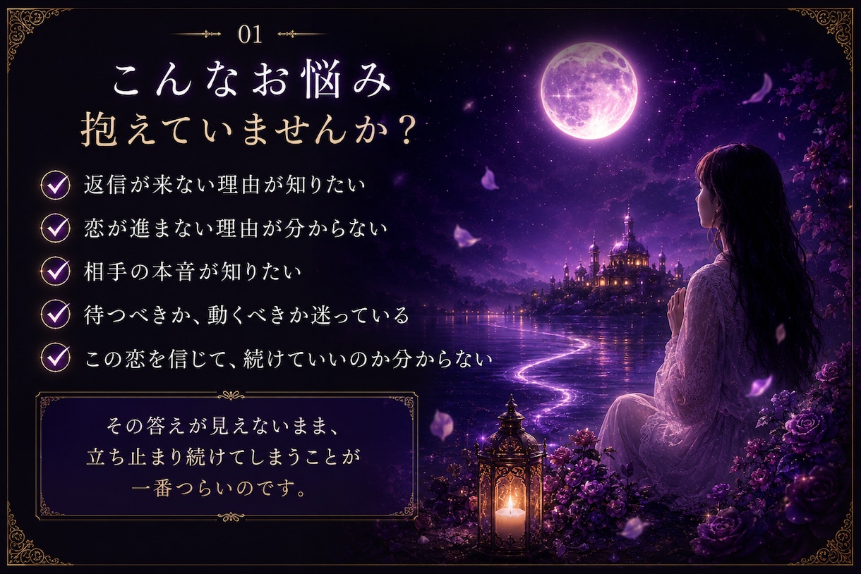 恋愛霊視｜縁路霊視で本音と恋の分岐点を読み解きます ご縁の結び目を霊視し、恋の分岐点を読み解きます イメージ2