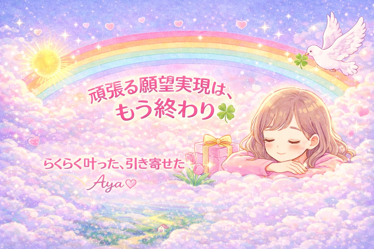 らくらく♡願いが叶いやすくなるサポートします ✨お心が整う至福の時間♡PDFテキスト＆実践ワーク付 イメージ7