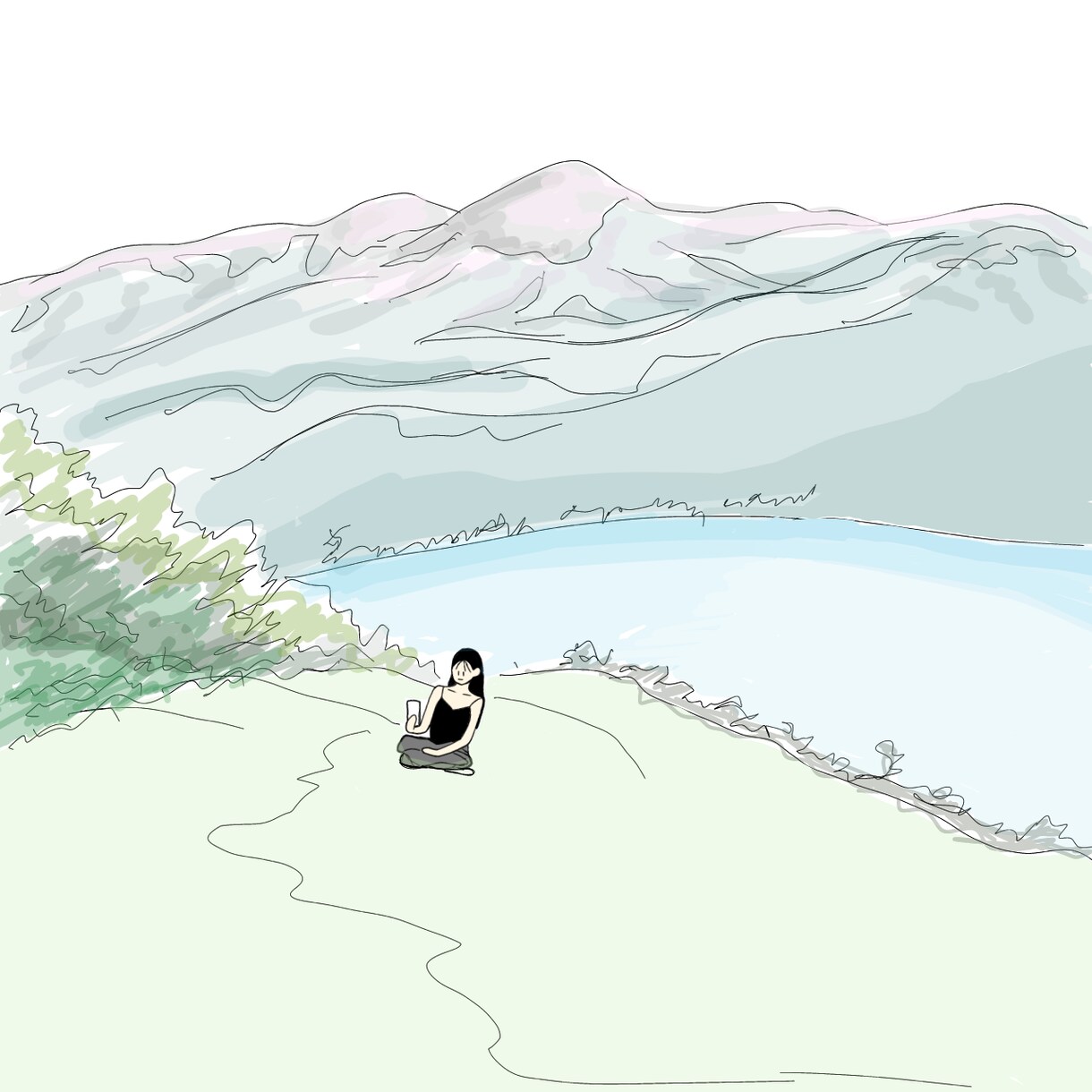 絵本の世界のような絵を描きます 海外の風景から心を癒し絵本の世界に入り込めるイラスト イメージ1