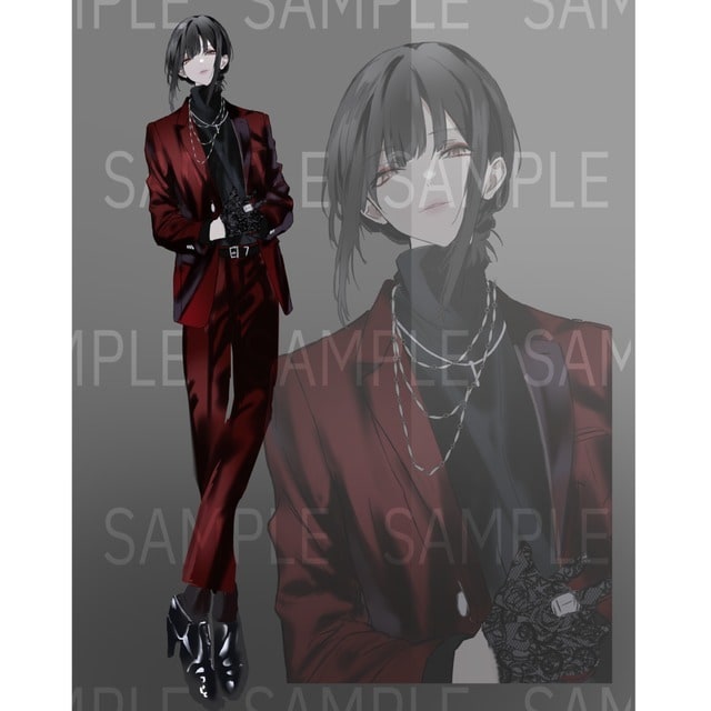 TRPG、ゲームにお使い頂ける全身立ち絵描きます 美麗な男性キャラクターが得意です！ イメージ6