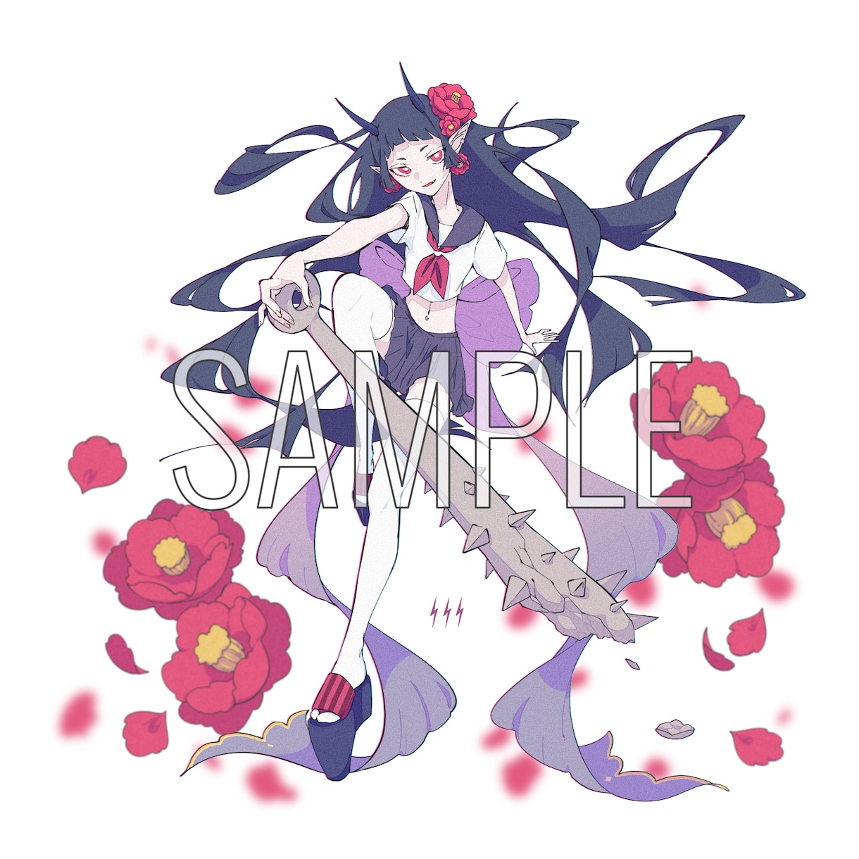 人物キャラの一枚絵お描きます 商用利用もOKの人物の全身イラストお描きします イメージ1