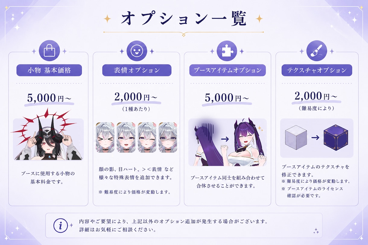 期間限定！25%割引 特別価格で制作します 修正無制限！Warudo・VRChat無料対応！初心者も安心 イメージ3