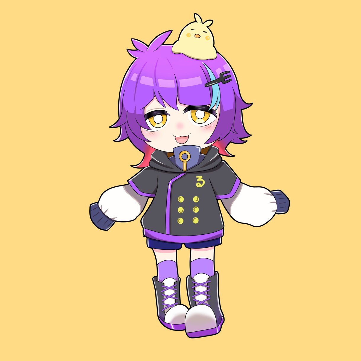 可愛いSDイラストを描きます あなたのキャラを可愛くシンプルに描きます❗️ イメージ5