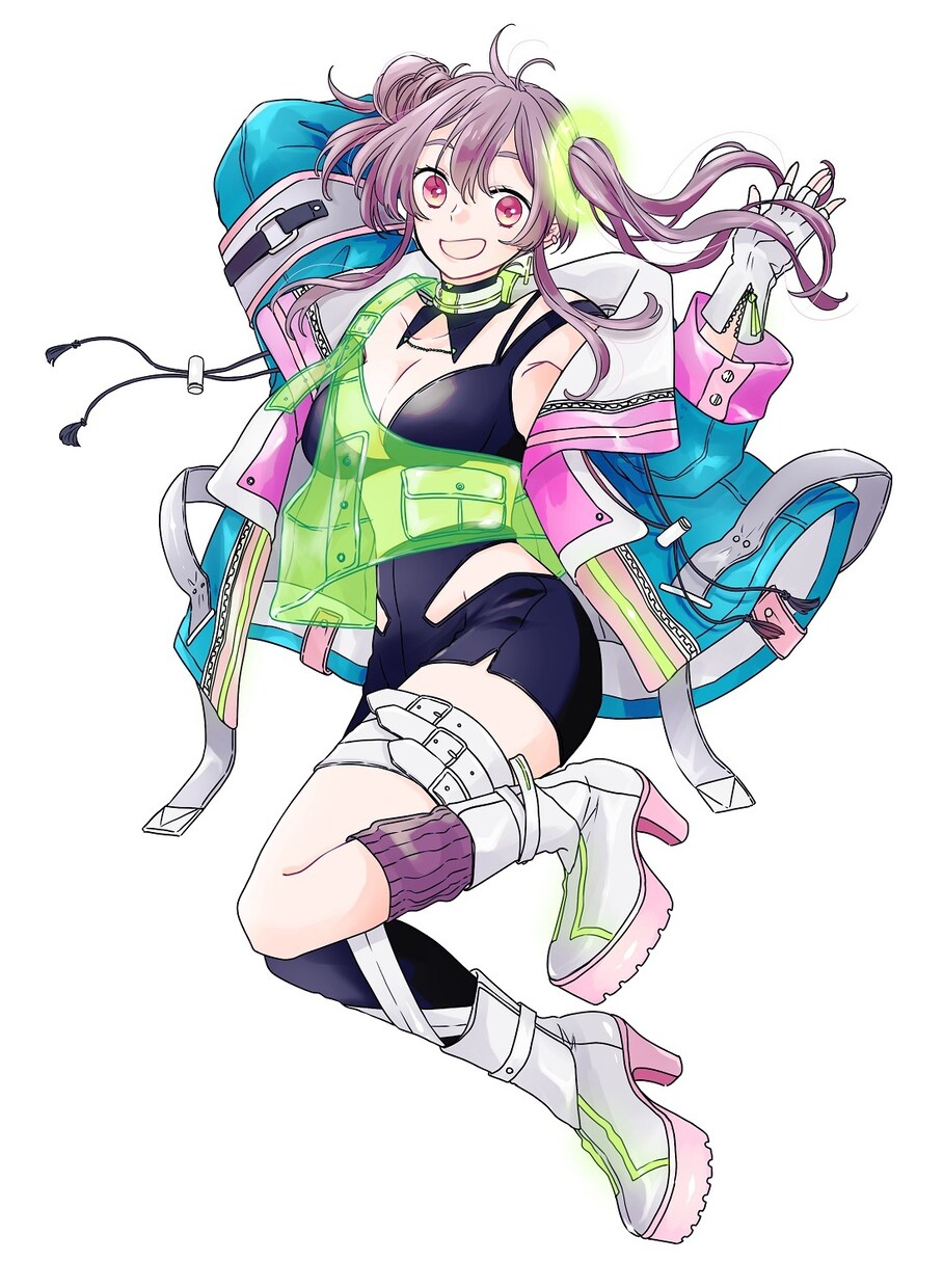 立ち絵/キャラクターデザインします 配信、動画、ゲーム、TRPG等ご使用いただける立ち絵イラスト イメージ1