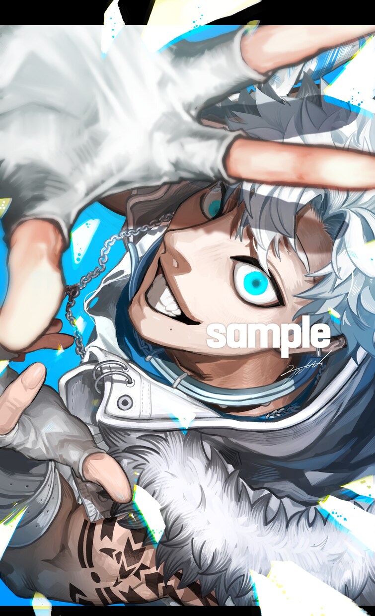男性が得意です！少年誌風のイラストを描きます 男性イラストをメインに活動しています！勿論女性も可能です！ イメージ1