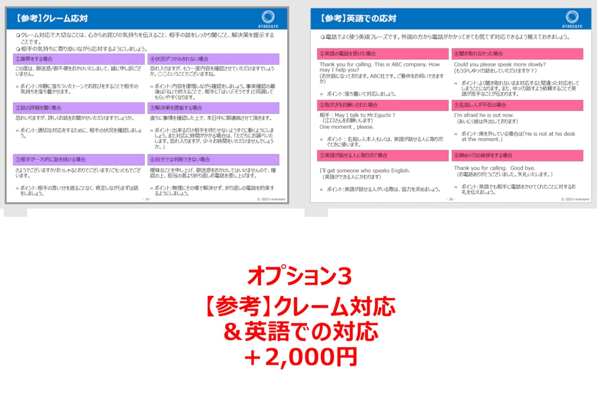 新人研修「電話応対のマナー研修」教材提供します そのままでも使えるパワーポイントデータです イメージ7