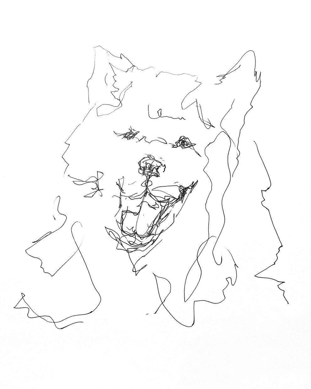 大切なペットの似顔絵をペン画で描きます 写真をもとにペン画を制作、原画と画像を納品します。 イメージ4