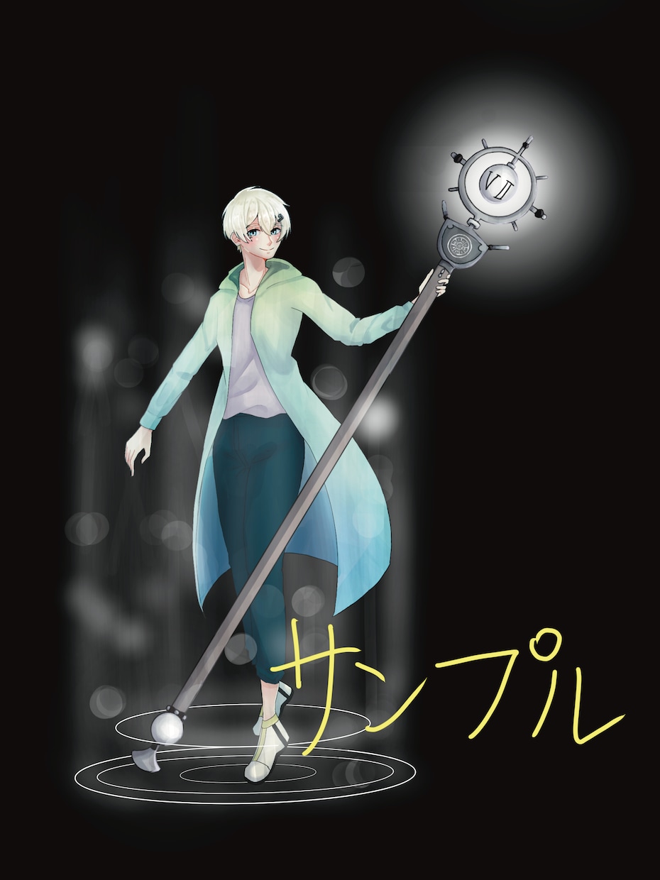 5つの表情差分付き！無料修正無制限！立ち絵描きます TRPGなどで使える立ち絵をお手頃にあなたへお届けします！ イメージ3