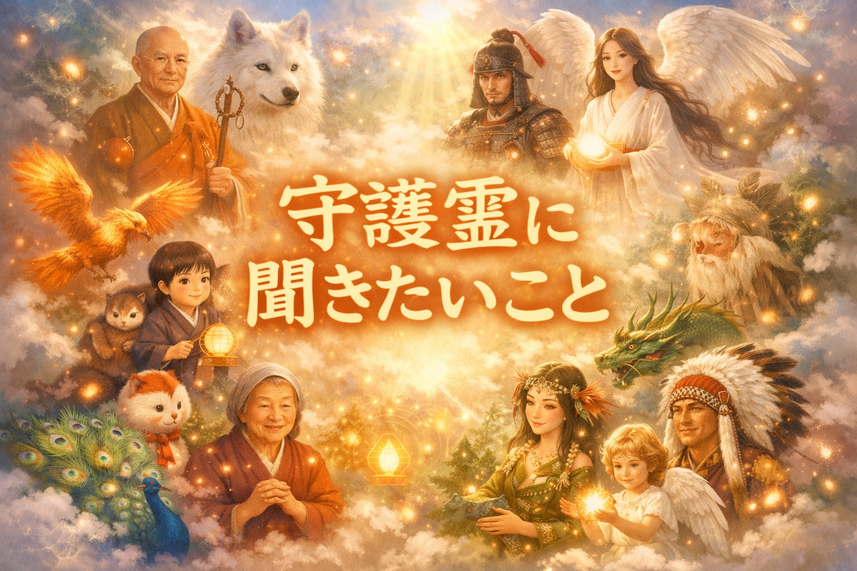 問いに対する答えを、守護霊から受け取ります 一人で抱えなくていい。守護霊は知っています。 イメージ1