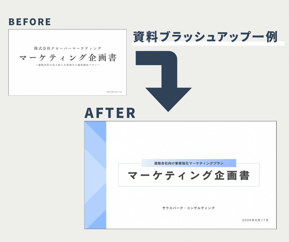 デザイナーが”成果を生む資料”作ります 「なんとなく作った資料」から「成果につながる資料」へ イメージ6