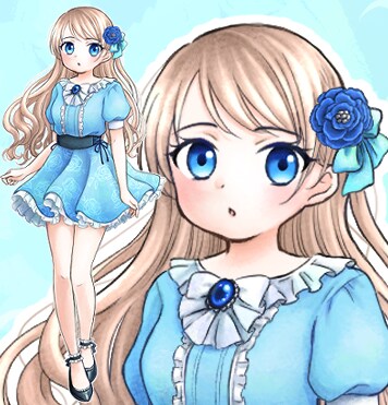 かわいく綺麗なイラストを、丁寧に制作します アイコン、ヘッダー、結婚式用、ポスターまで幅広く経験あり！ イメージ1