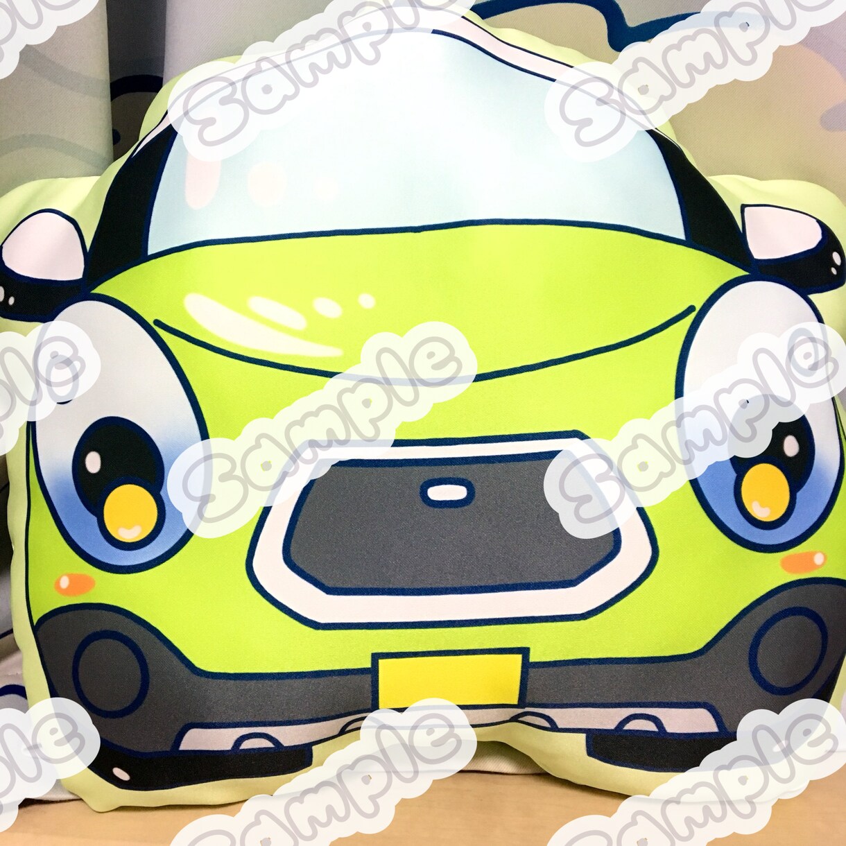 大切な愛車をクッションにします あなたの大切な愛車イラスト化しクッションにしませんか？ イメージ1