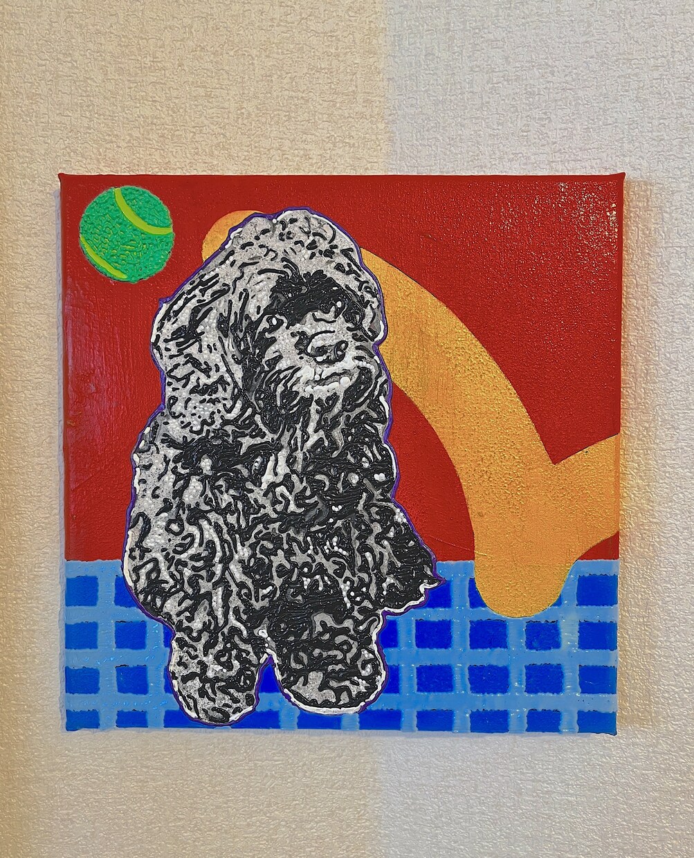 プロの画家がペットの似顔絵を特注にて制作します 温もりのあるスペシャルな“一点モノ“をご提供します。 イメージ4