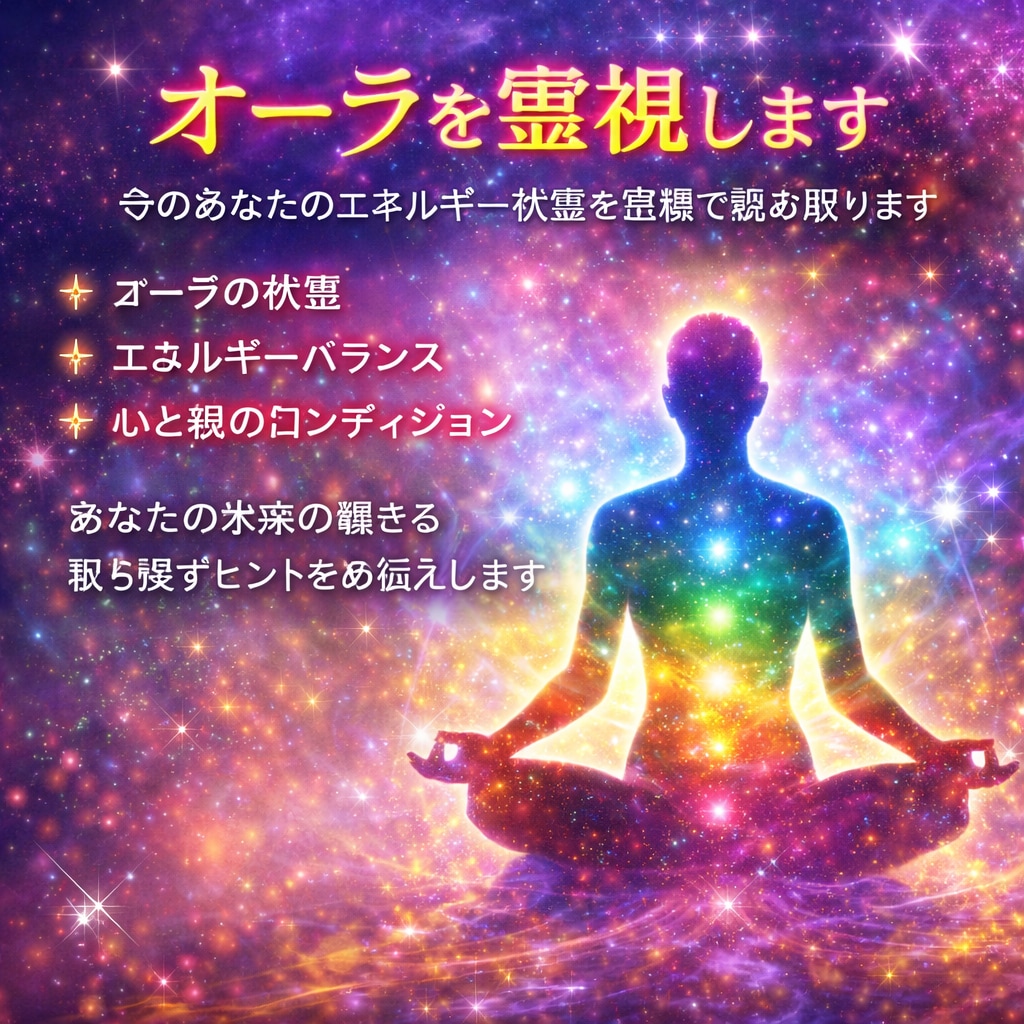 オーラ・チャクラを霊視⭐︎花のパワー届けます 花の生きたエネルギーと共に明るい未来、あなたの波動を高めます イメージ3