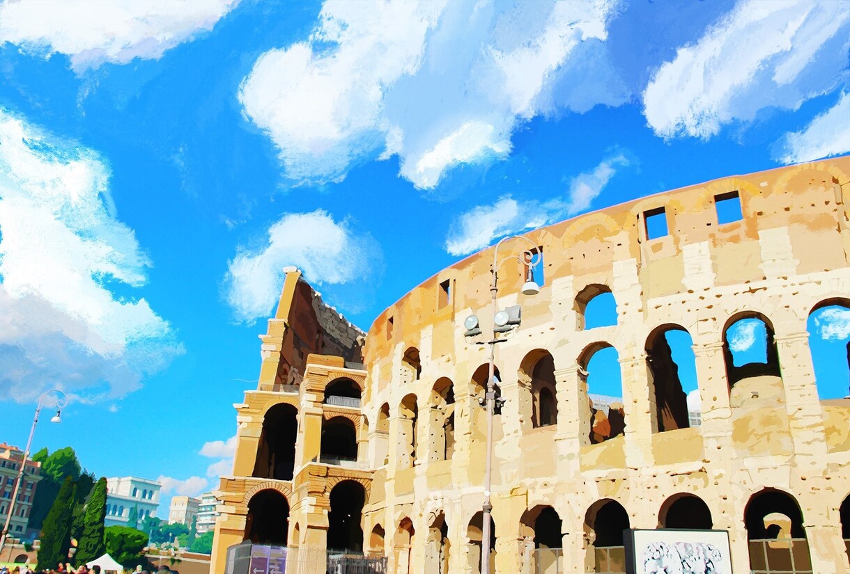 写真を加工、加筆しアニメタッチの背景作品を描きます あなたの思い出の1枚をアニメ作品の背景のように！ イメージ9