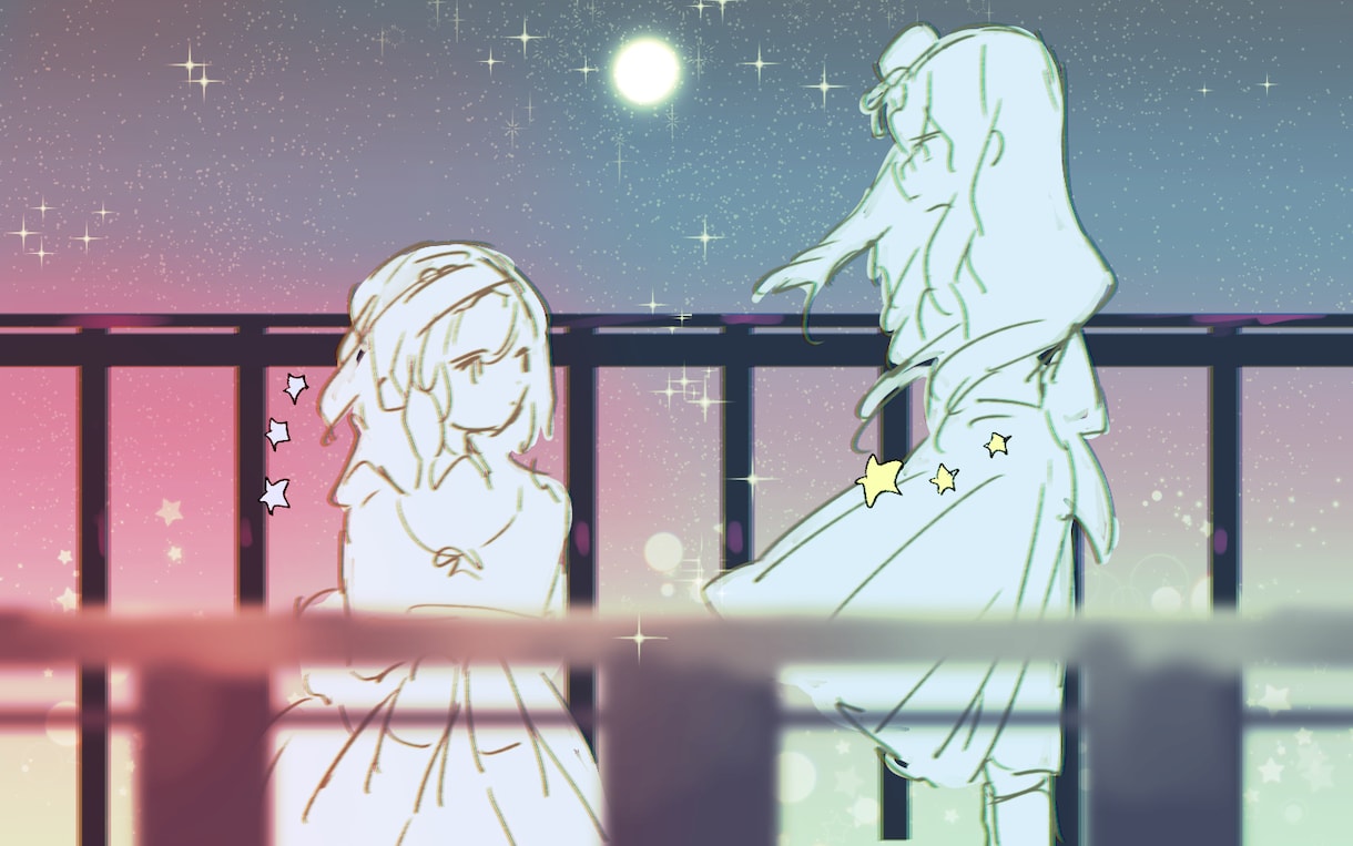 背景全込みでイラスト関係描きます 修正10回可能/動画サムネイル／企画イラストなどに イメージ10